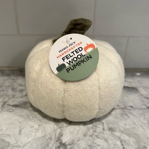 Trader Joe’s Felted Wool Pumpkin